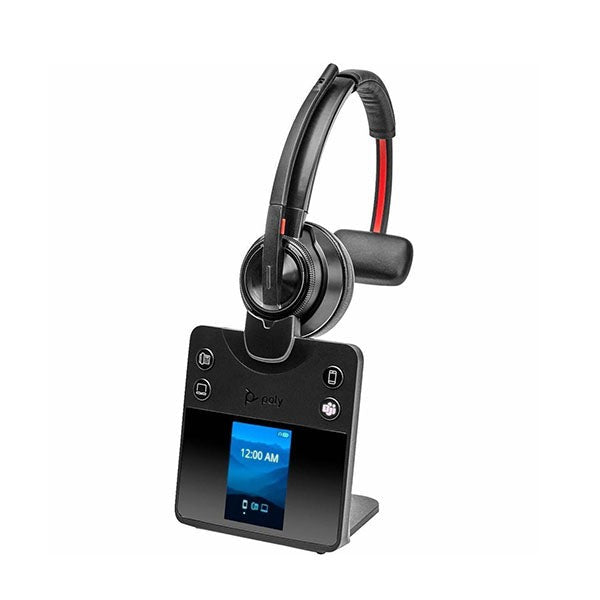 HP Poly Savi 8410 Wireless Mono Headset Ms Teams Black HP Poly Savi 8410 Wireless Mono Headset Ms Teams Black